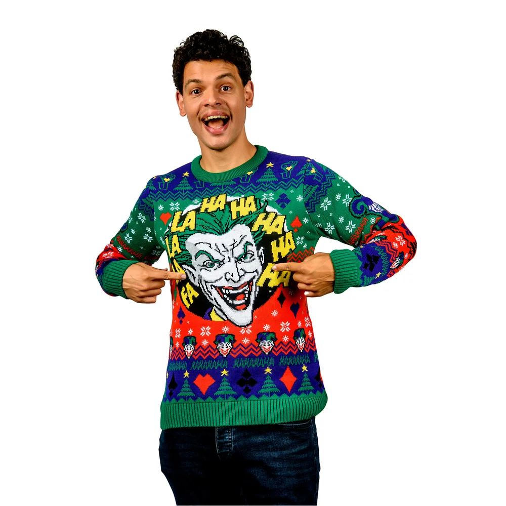 Joker: Tis The Season To Be Jolly Christmas Jumper - S Image 1