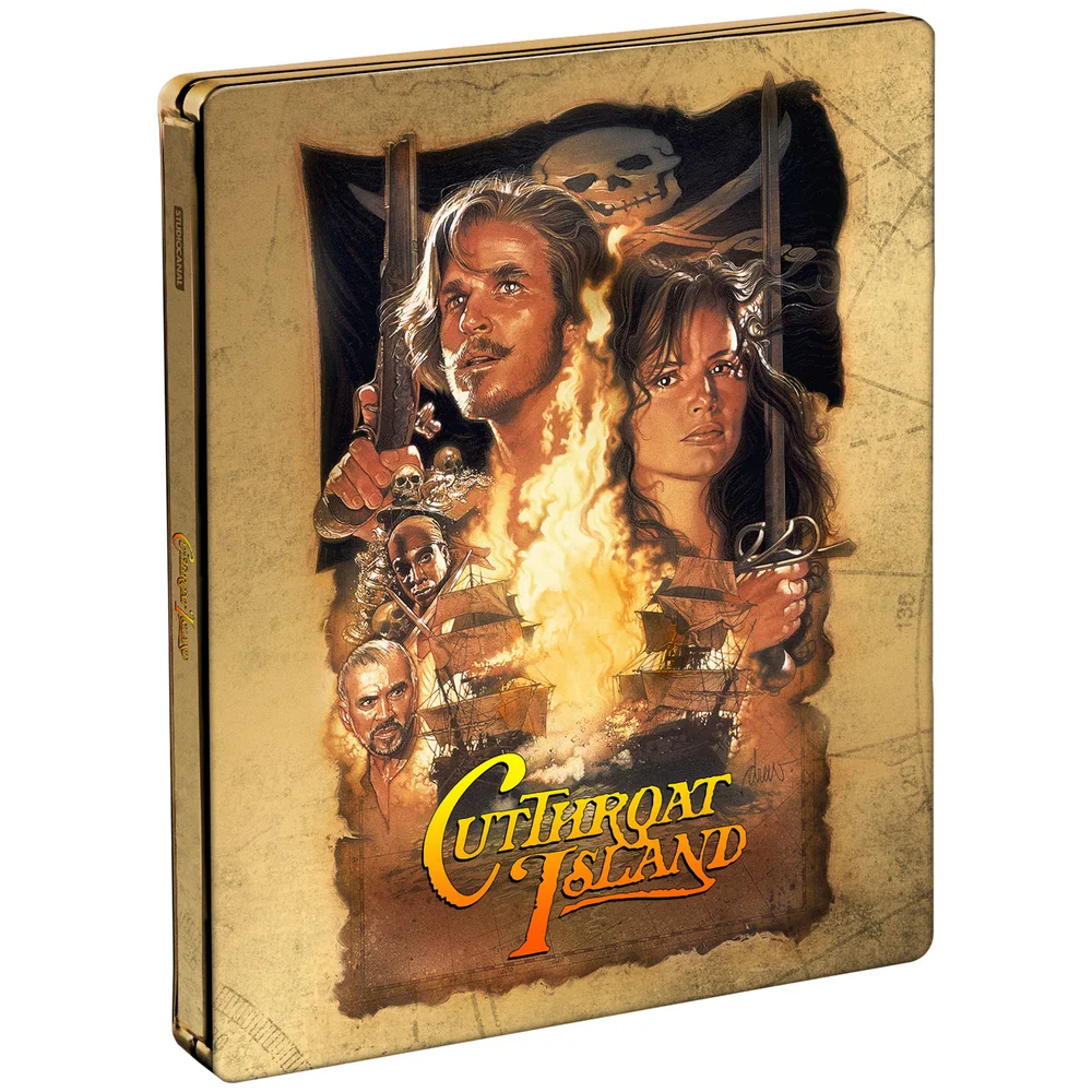 Cutthroat Island 4K Ultra HD Steelbook Image 1