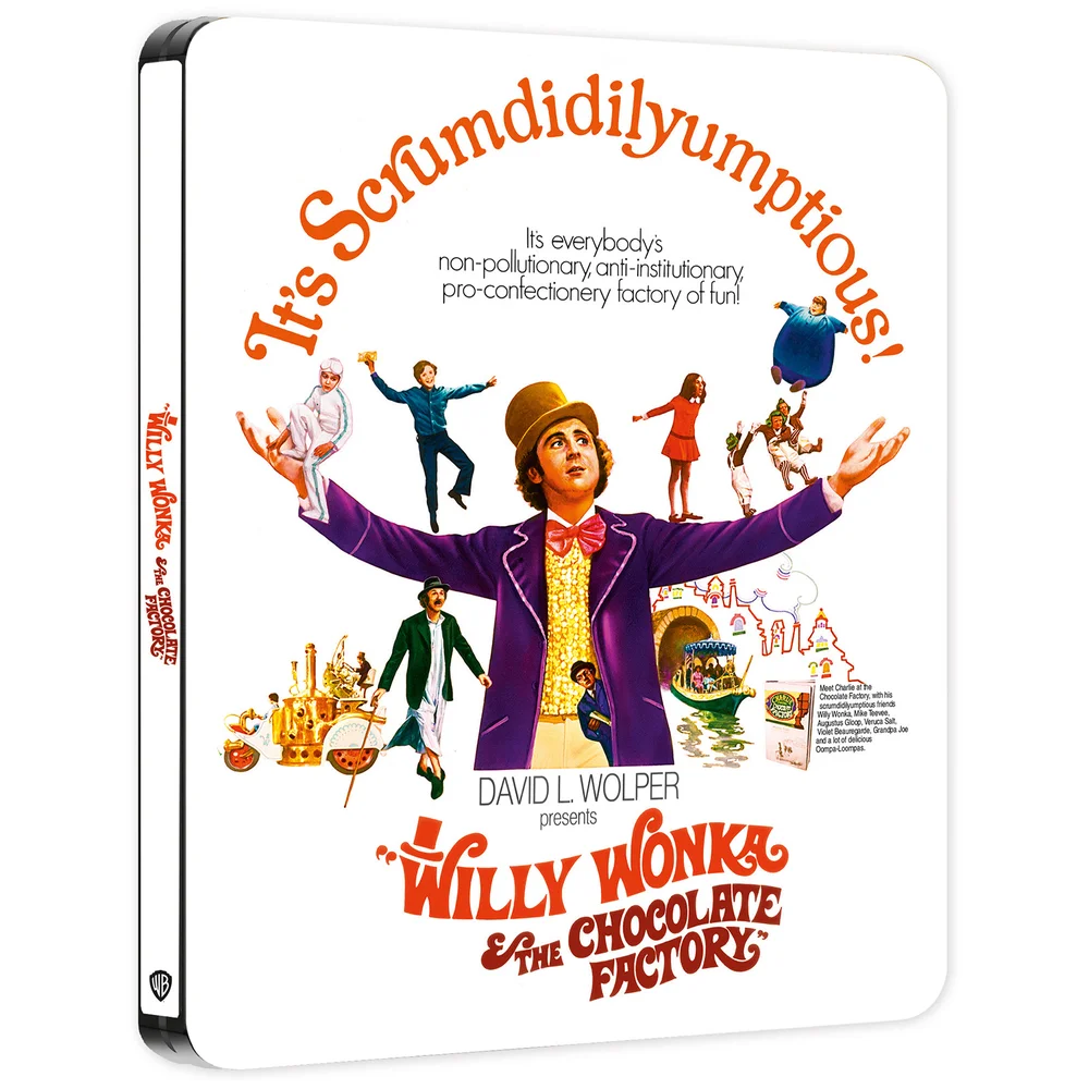 Willy Wonka & The Chocolate Factory 4K Ultra HD Steelbook Image 1