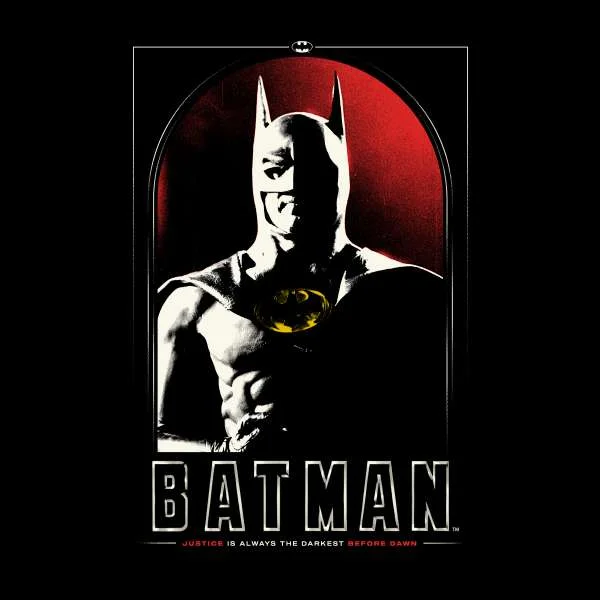 BATMAN Justice Unisex T-Shirt - Black