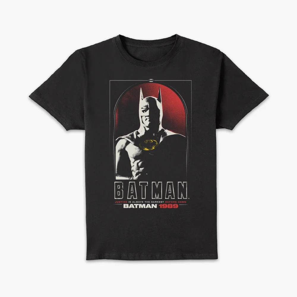 BATMAN Justice Unisex T-Shirt - Black - S - Black Image 1