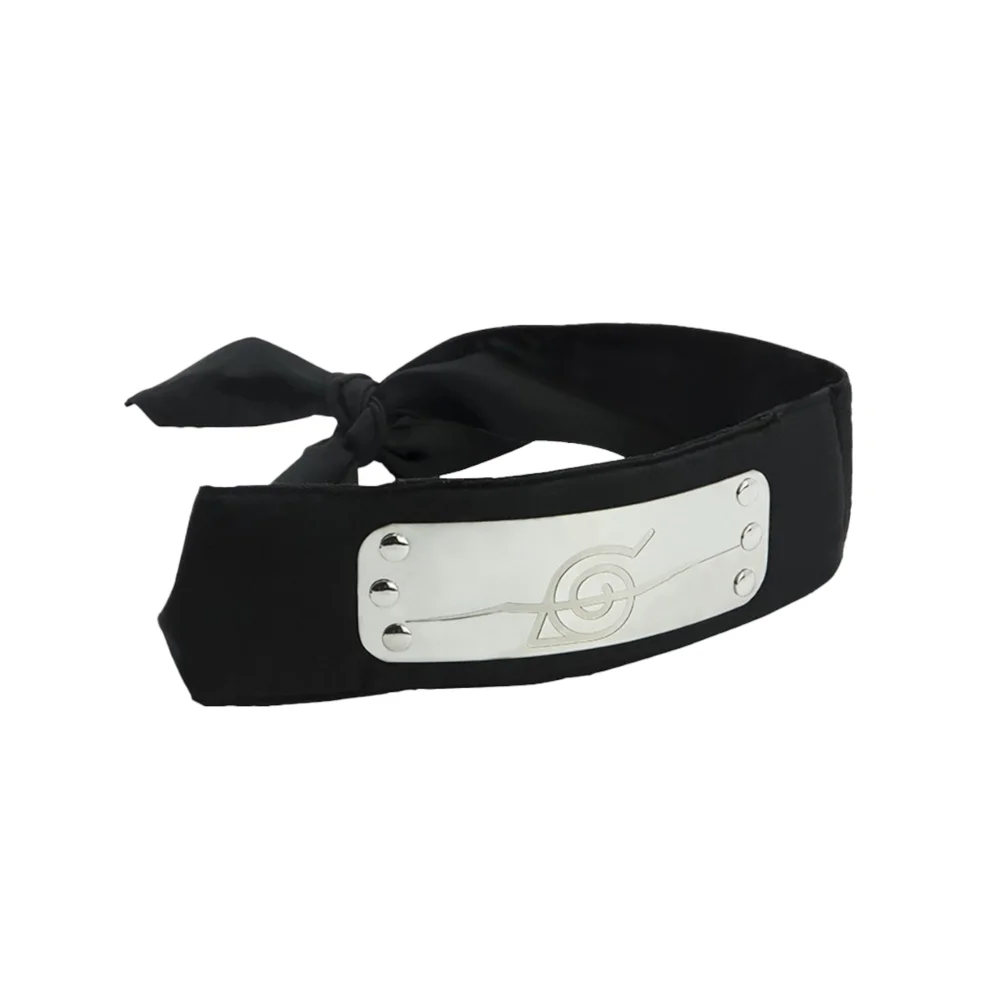 Naruto Anti Konoha Replica Headband - Black Image 1