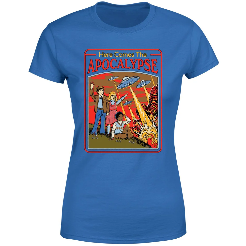 Here Comes The Apocalypse Women's T-Shirt - Blue - L - Blue Image 1