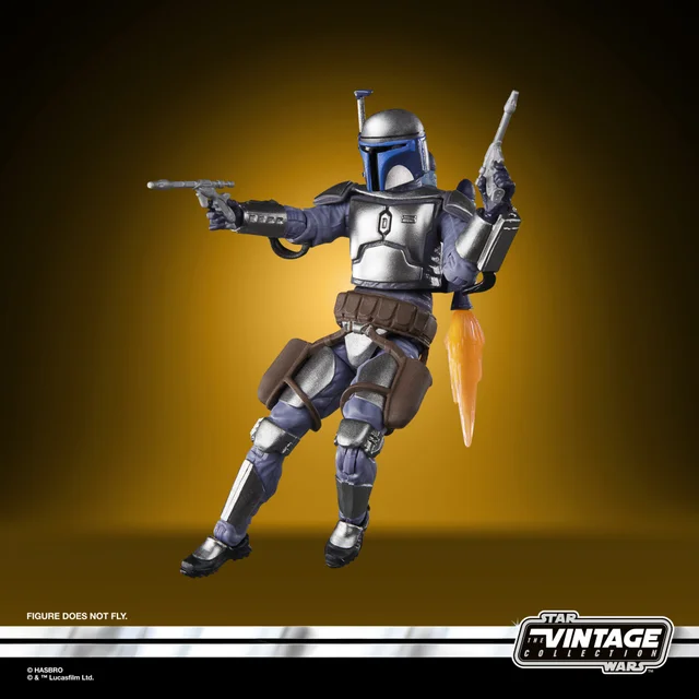 Hasbro Star Wars The Vintage Collection Jango Fett, Star Wars: Attack of the Clones Deluxe Action Figure (3.75”)