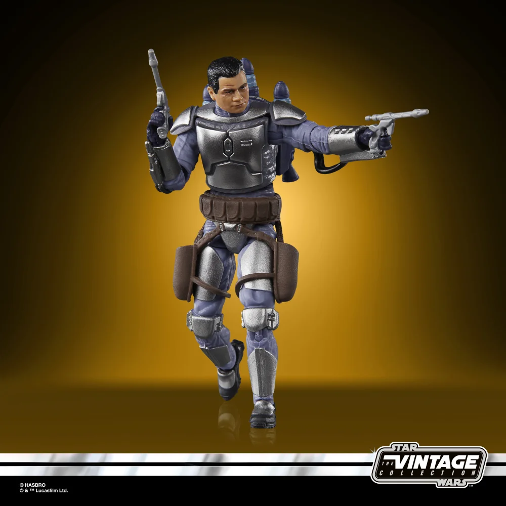 Hasbro Star Wars The Vintage Collection Jango Fett, Star Wars: Attack of the Clones Deluxe Action Figure (3.75”) Image 1