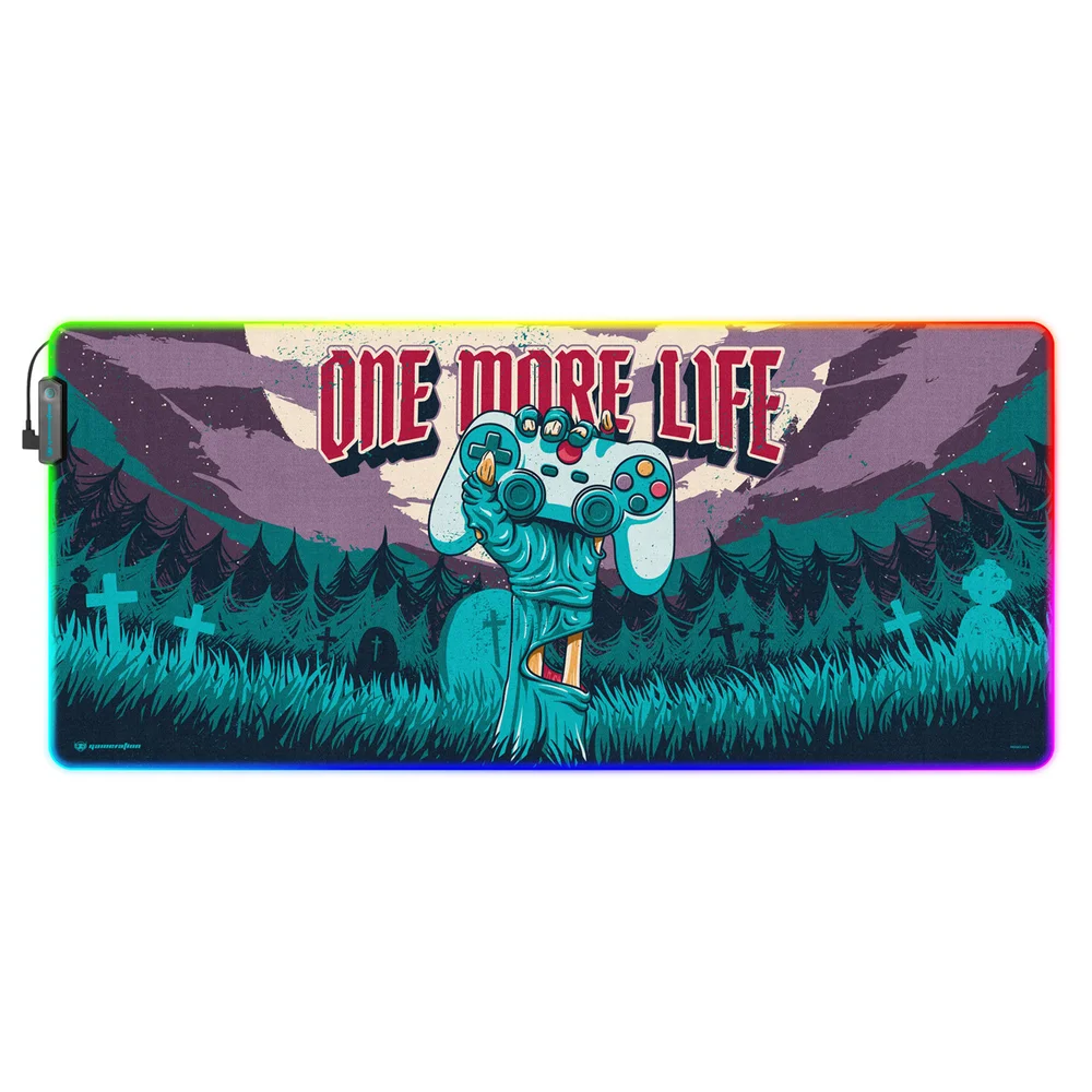 One More Life Xxl Led Mouse Pad Image 1
