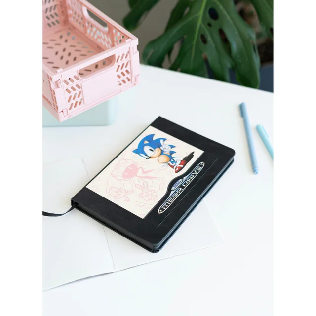 Sonic Premium A5 Notebook With Game Cartridge Gift Box