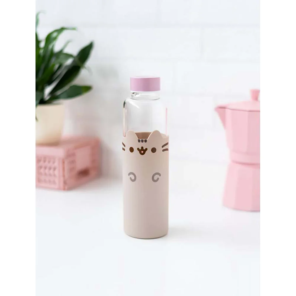 Pusheen Glass Bottle Image 1