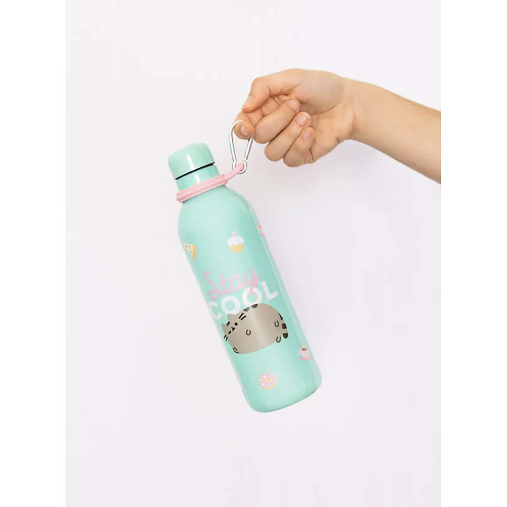 Metallic Bottle Hot&Cold 500Ml Pusheen Foodie Image 1
