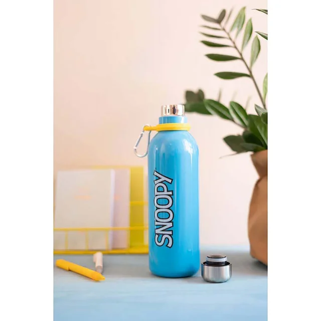 Metallic Bottle Hot&Cold 500Ml Snoopy