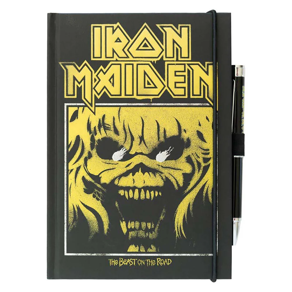 Iron Maiden A5 Premium Notebook With Projector Pen Image 1