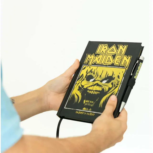 Iron Maiden A5 Premium Notebook With Projector Pen