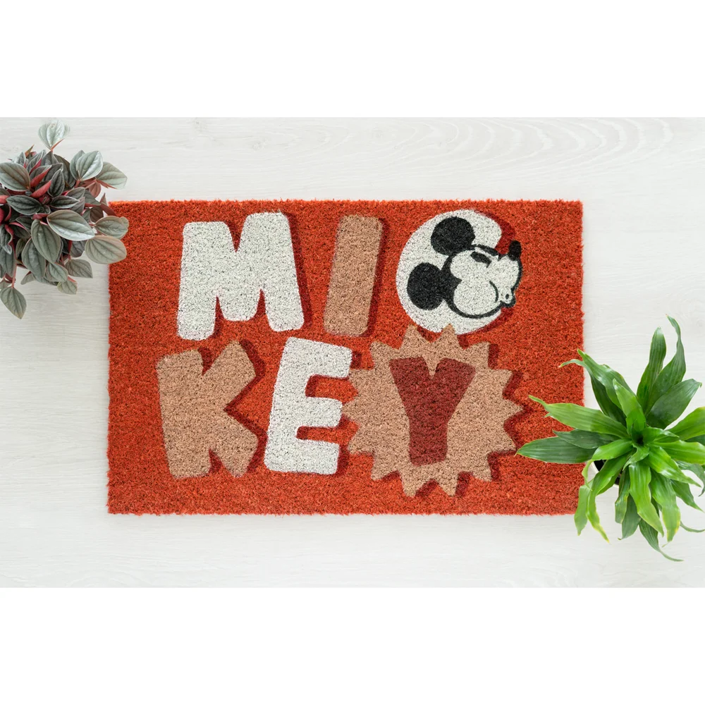 Disney Mickey 100Th Anniversary Door Mat Image 1