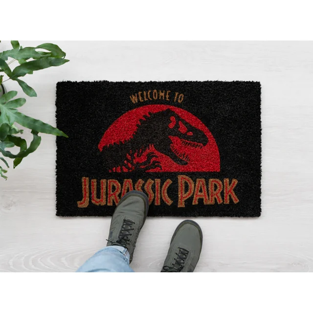 Jurassic Park Door Mat