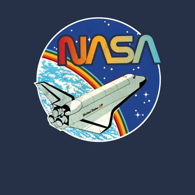 NASA Shuttle Emblem Unisex T-Shirt - Navy