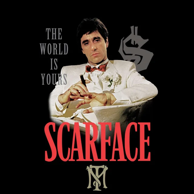 Scarface The World Is Yours Unisex T-Shirt - Black