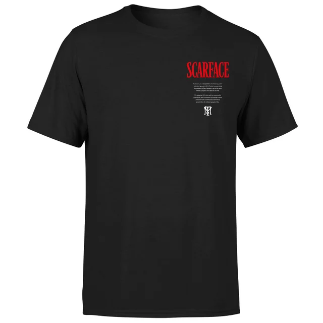 Scarface Tony Montana Unisex T-Shirt - Black
