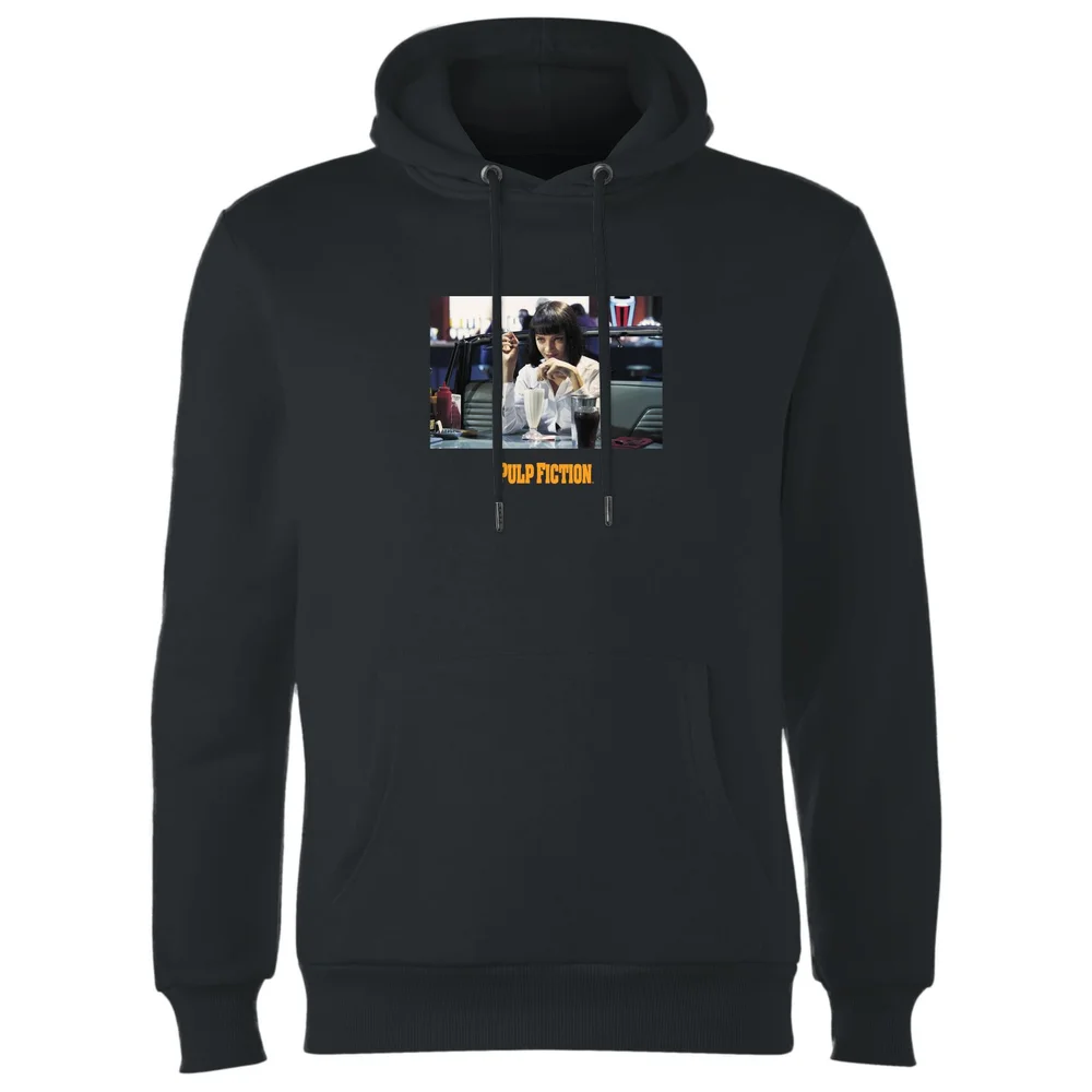 Pulp Fiction Mia Wallace Hoodie - Black - S - Black Image 1