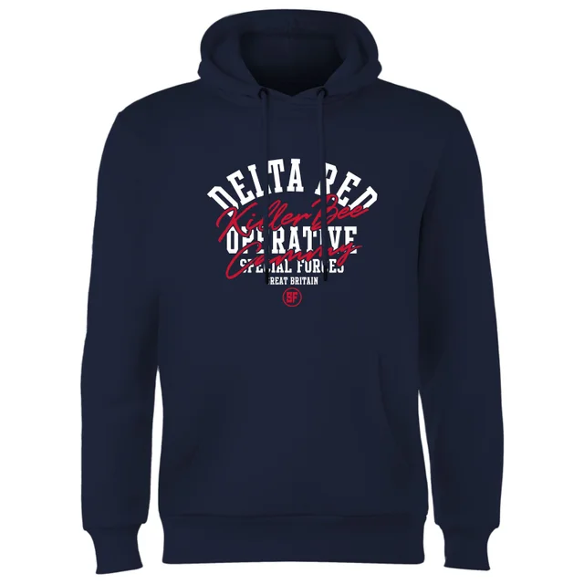 Street Fighter Delta Red Operative Hoodie - Navy