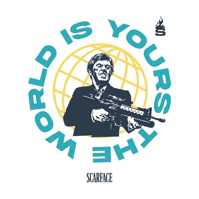 Scarface The World Is Yours Unisex T-Shirt - White