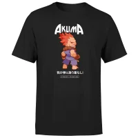 Street Fighter Akuma Unisex T-Shirt - Black - undefined undefined