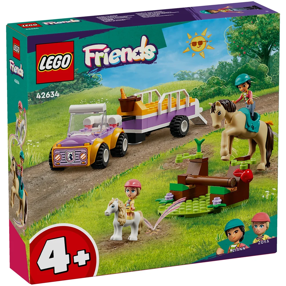 LEGO Friends Horse and Pony Trailer Animal Toys Set 42634 Image 1
