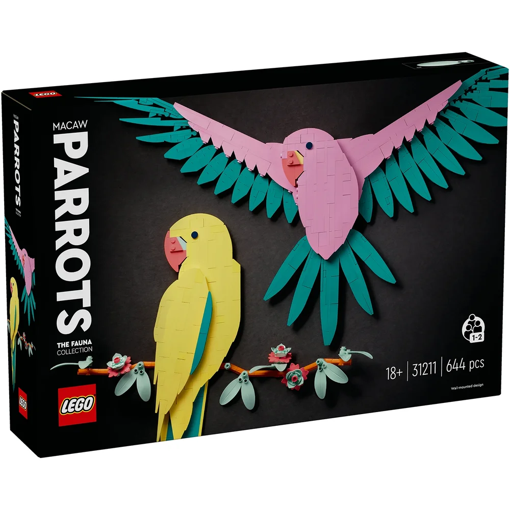 LEGO Art The Fauna Collection - Macaw Parrots Set 31211 Image 1