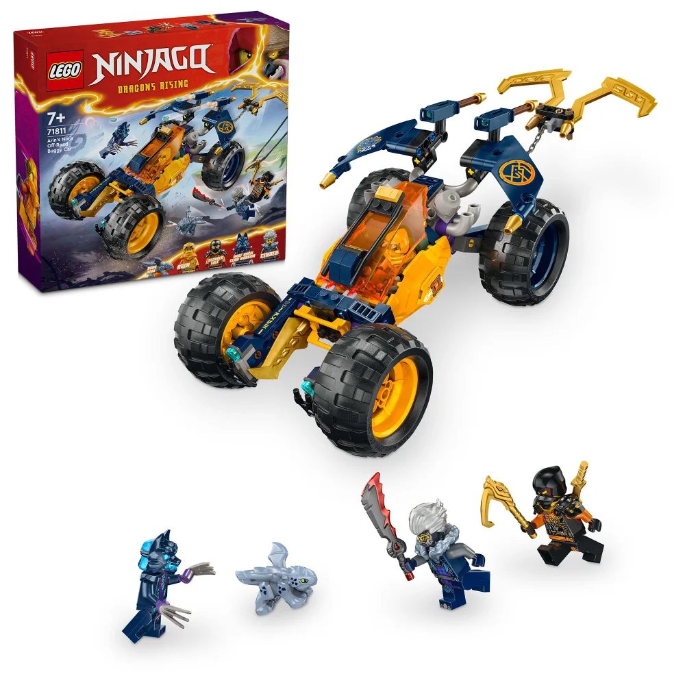 LEGO NINJAGO Arin’s Ninja Off-Road Buggy Car Toy Set 71811 Image 1