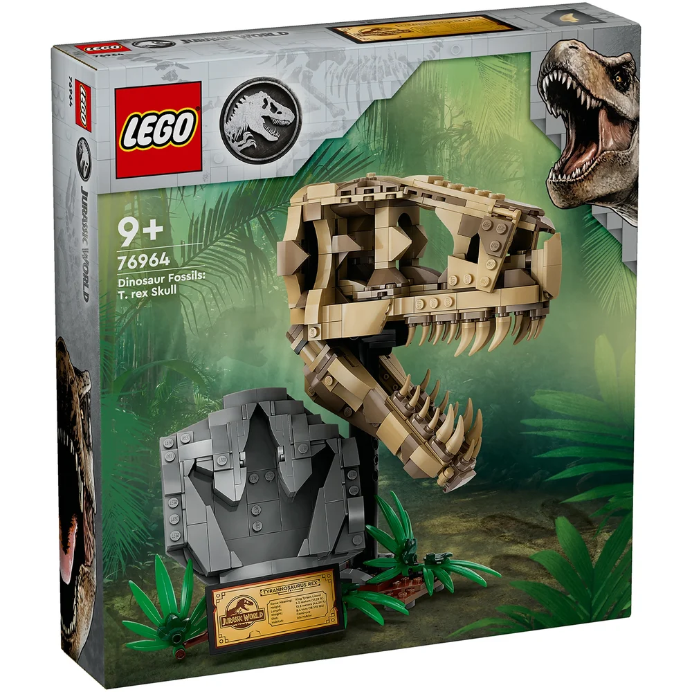 LEGO Jurassic World Dinosaur Fossils: T. rex Skull Toy 76964 Image 1