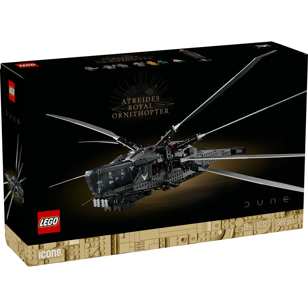 LEGO Icons Dune Atreides Royal Ornithopter Movie Set 10327 Image 1