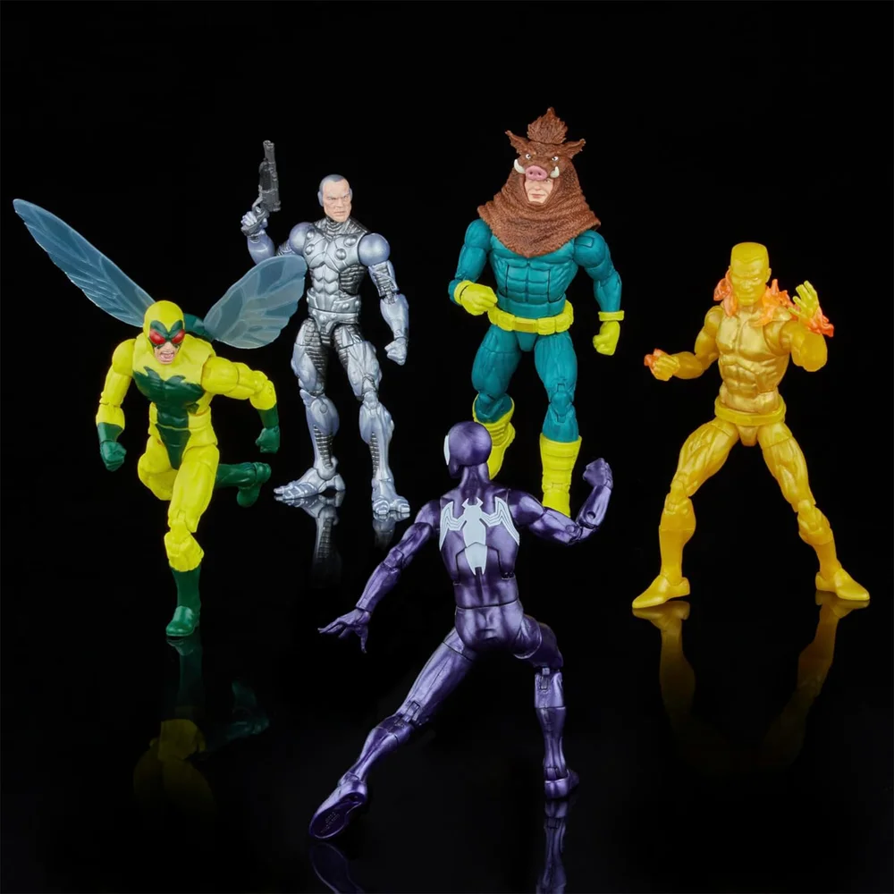 Hasbro Marvel Legends Series Spider-Man 5-Pack Collectible Action Figures (6") Image 1