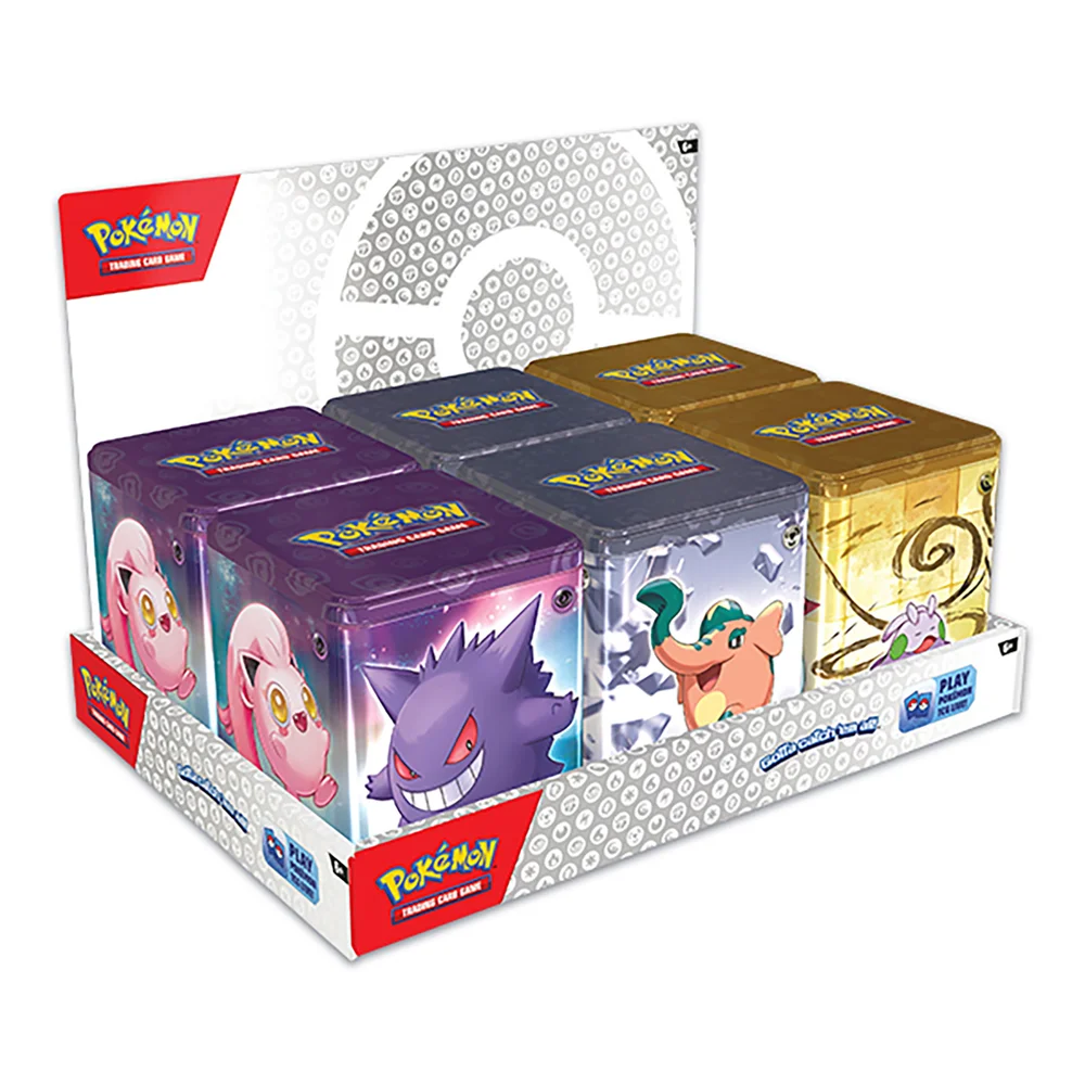 Pokémon TCG: March Stacking Tins Image 1