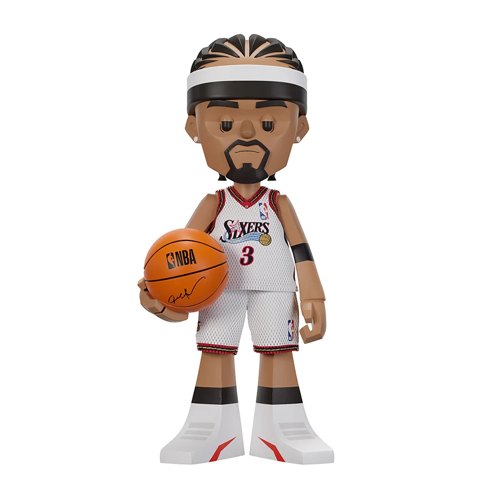 Mighty AllStars NBA 2023: Allen lverson (AllStars Edition) 8” Vinyl Art Toy Image 1