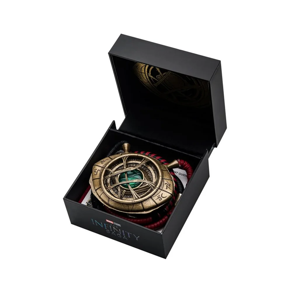 SalesOne Marvel The Infinity Saga Doctor Strange Eye Of Agamotto Necklace Light Up Limited Edition Prop Replica Image 1