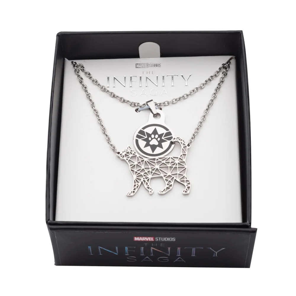 SalesOne Marvel The Infinity Saga Captain Marvel Goose Cat Necklace Image 1