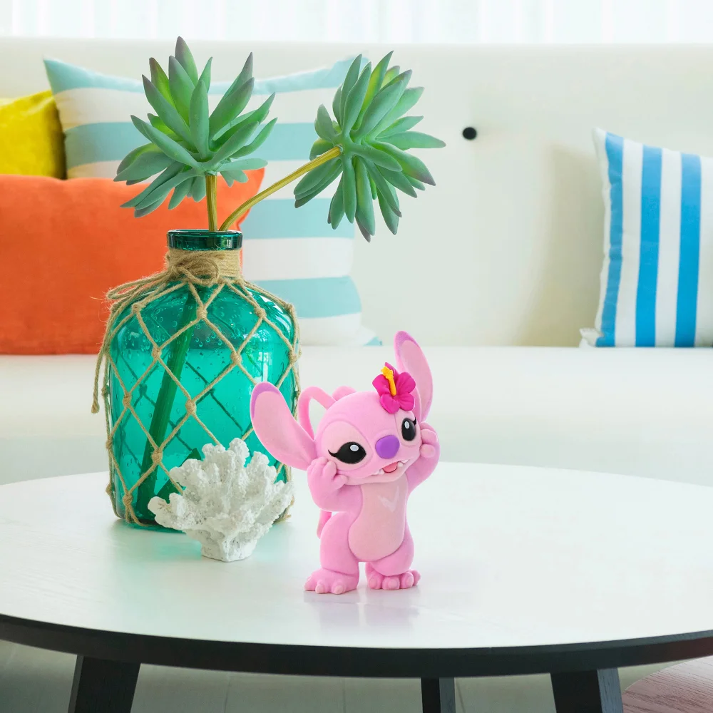 Enesco Grand Jester Studios Disney Flocked Angel Collectible Figurine (9cm) Image 1