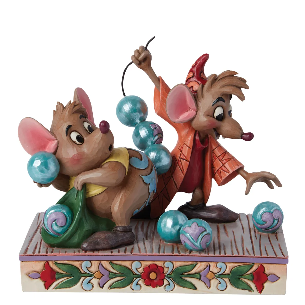 Enesco Disney Cinderella Gus & Jaq Figurine (14cm) Image 1