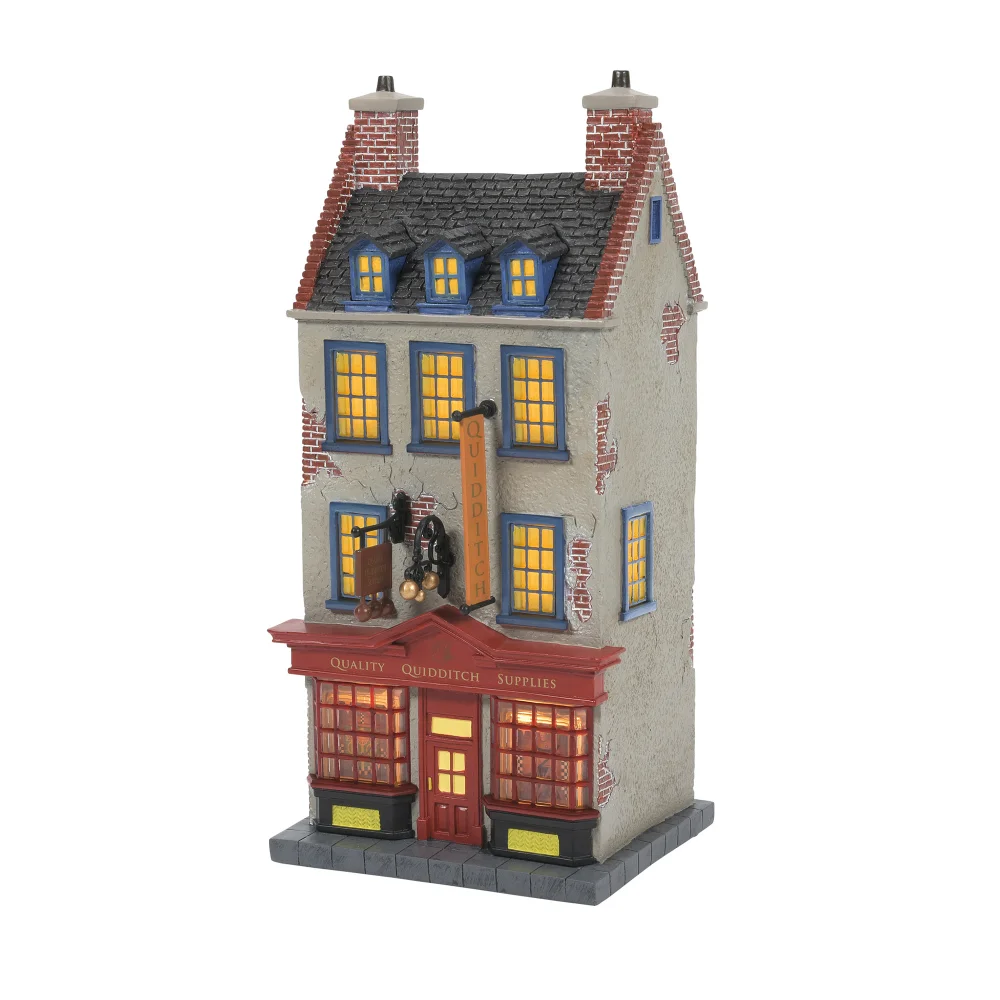 Enesco Harry Potter Illuminated Buildings Quality Quidditch™ Supplies (22cm) Image 1