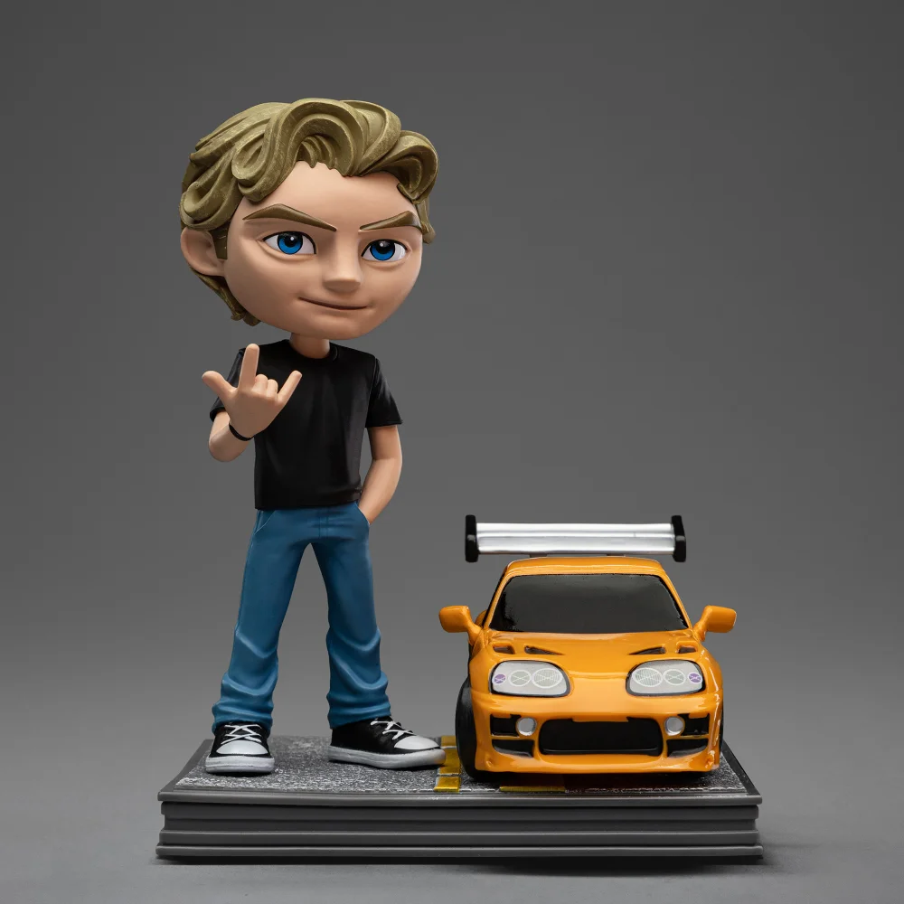 Iron Studios Fast & Furious Brian O'Conner & Car Minco Limited Edition Figure Image 1