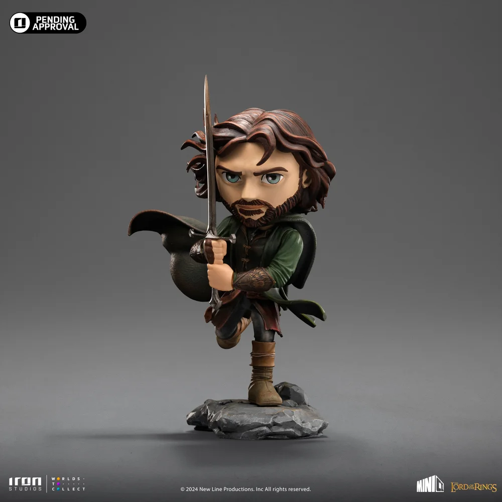 Iron Studios The Lord of The Rings Aragorn Minico Limited Edition Figure (6.6") Image 1