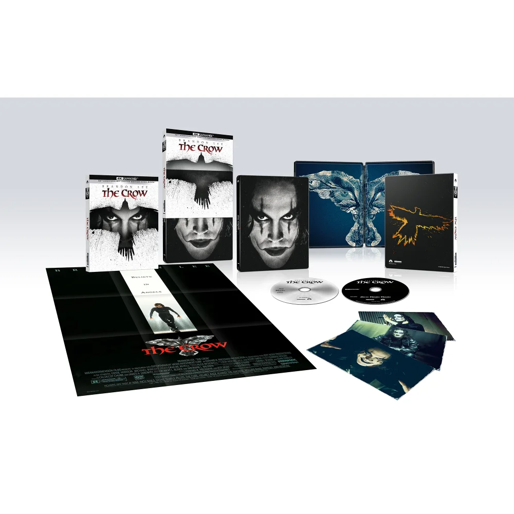 The Crow Zavvi Exclusive 4K Ultra HD Steelbook (Includes Blu-ray) Image 1