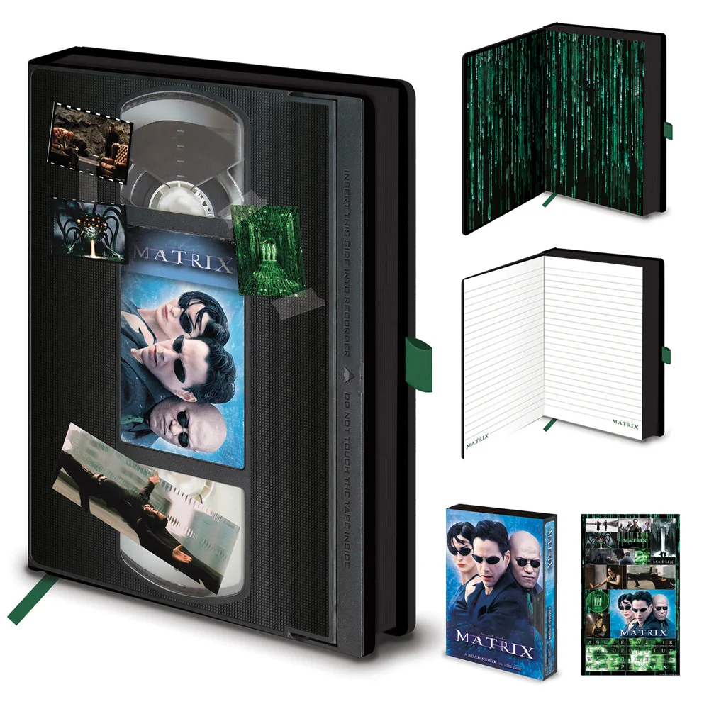 The Matrix VHS A5 Premium Notebook Image 1