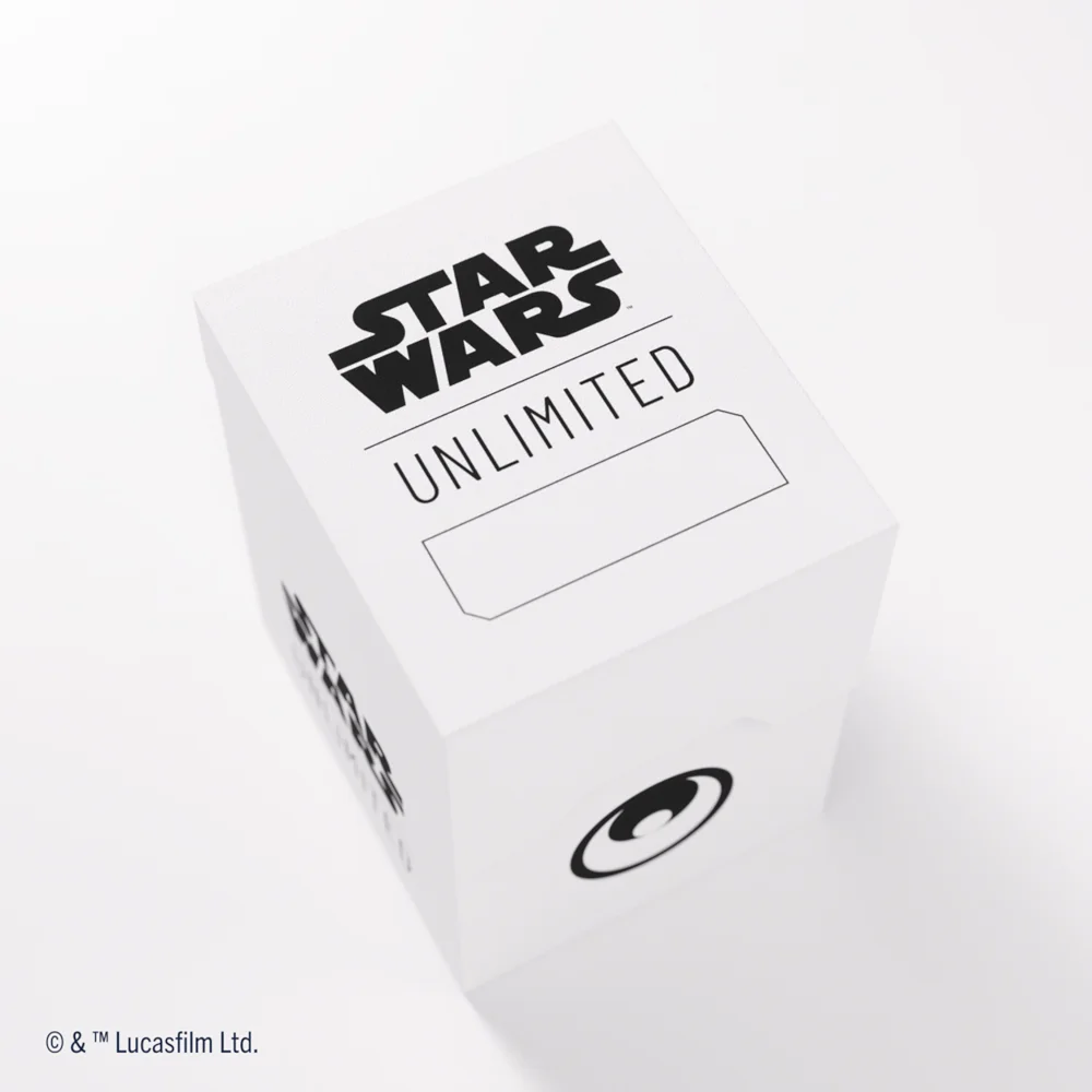 Gamegenic Star Wars: Unlimited Soft Crate White/Black Image 1