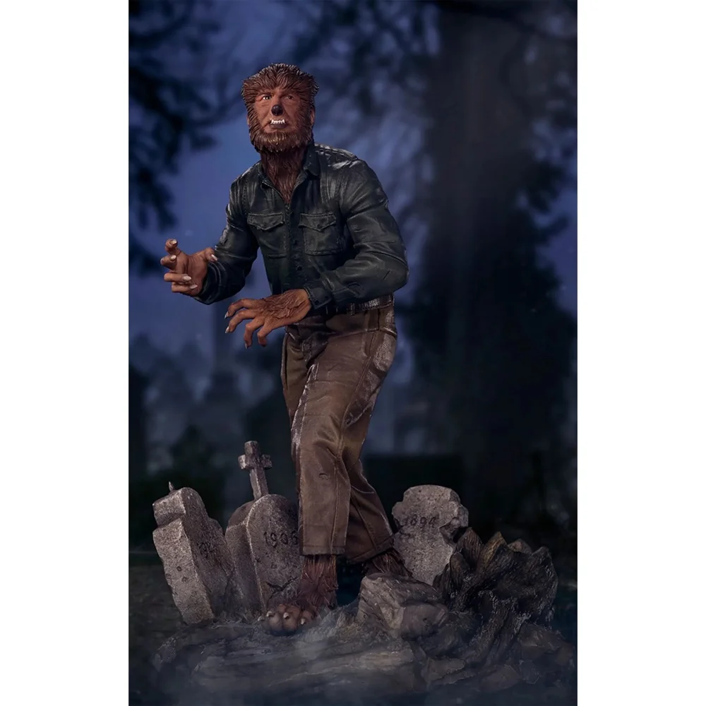 Iron Studios Wolfman Deluxe The Wolfman Art Scale 1/10 Collectible Statue (21cm) Image 1