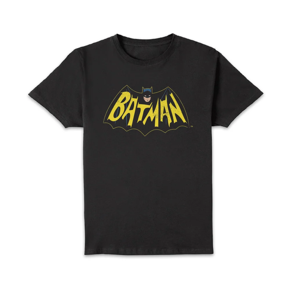 Batman '66 Vintage Blk Men's T-Shirt - Black - L Image 1