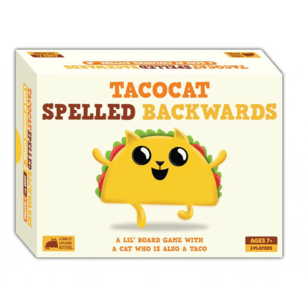 Exploding-Kittens Tacocat Spelled Backwards Image 1