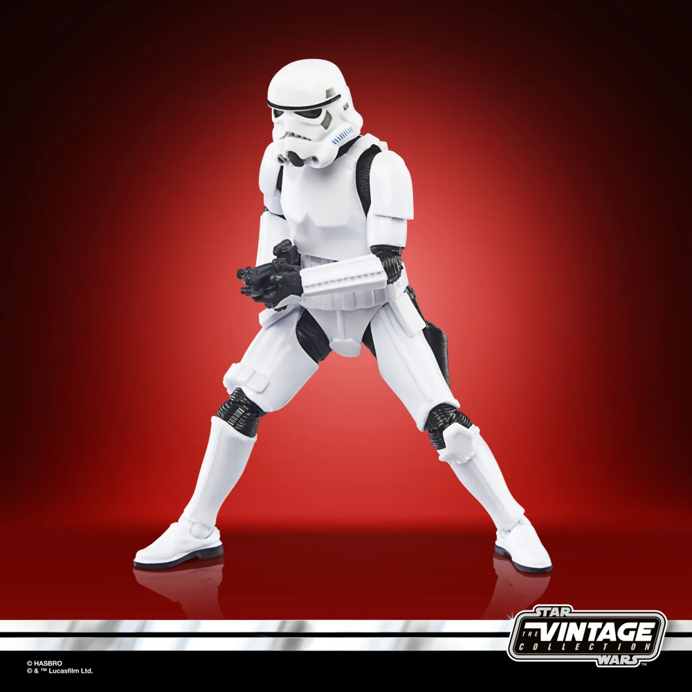 Hasbro Star Wars The Vintage Collection Stormtrooper, Star Wars: A New Hope Action Figure (3.75”) Image 1