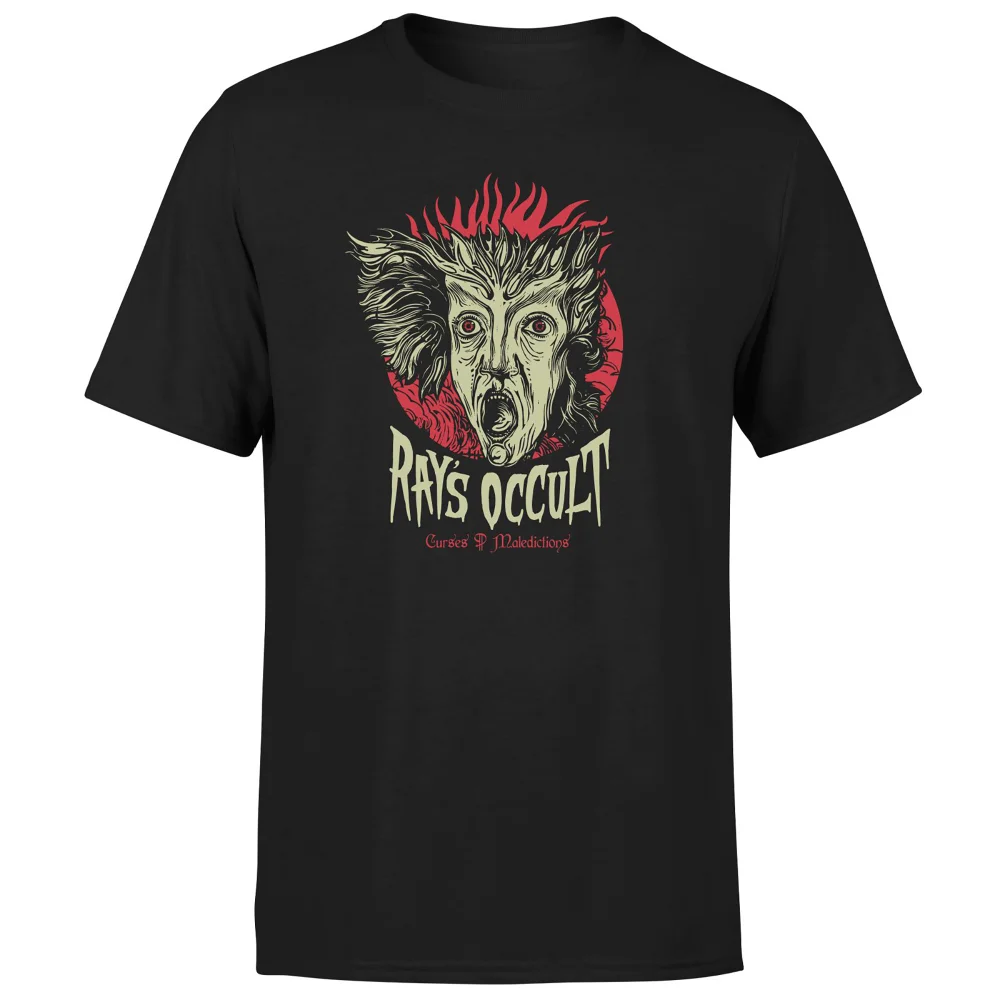 Ghostbusters Ray's Occult Curses And Maledictions Men's T-Shirt - Black - S Image 1
