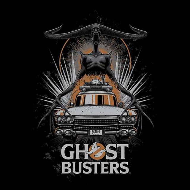 Ghostbusters ECTO-1 Men's T-Shirt - Black
