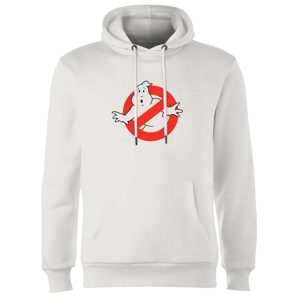 Ghostbusters Classic Logo Hoodie - White - S Image 1